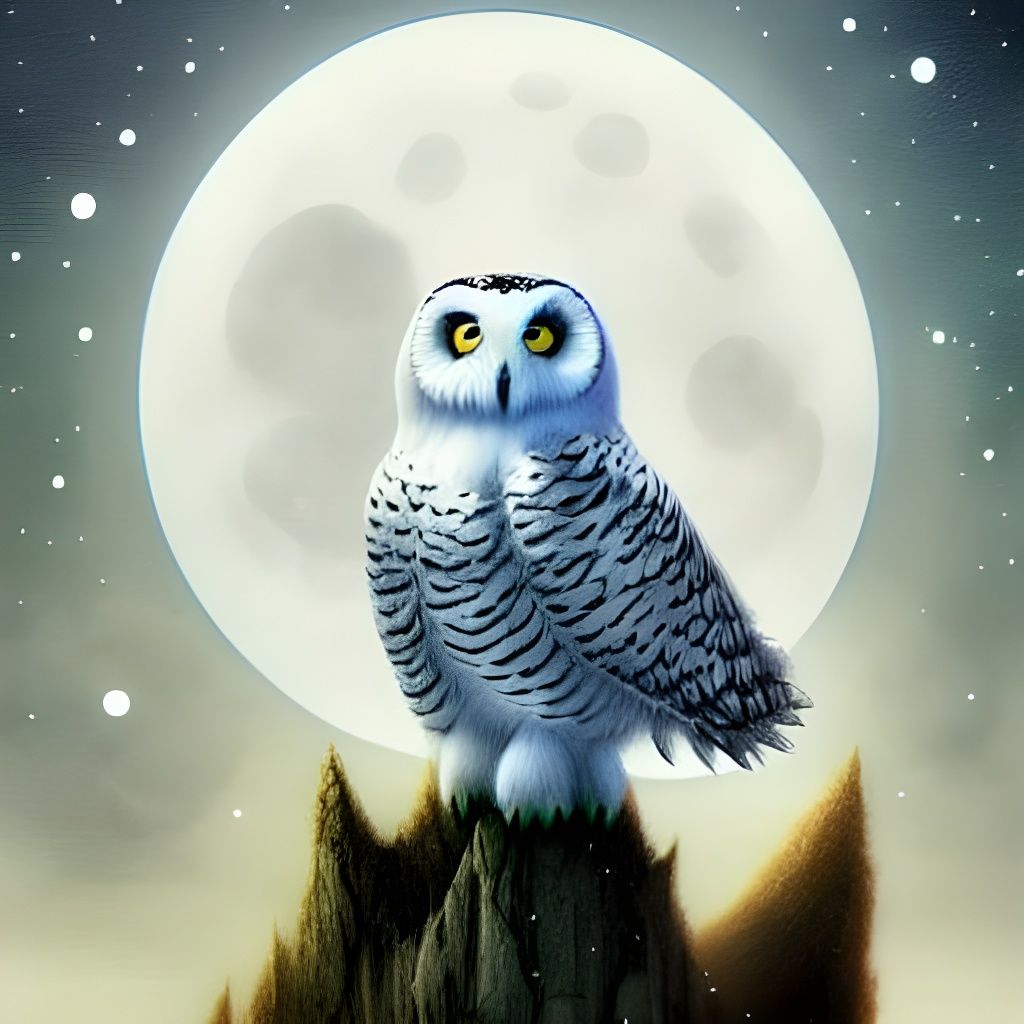 Snowy Owl 🌕