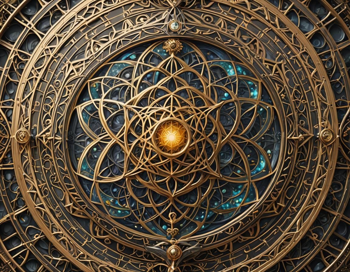 Kabbalah Life Creation via Sacred Geometry