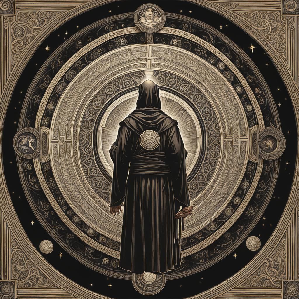 Image of a Gnostic Monk