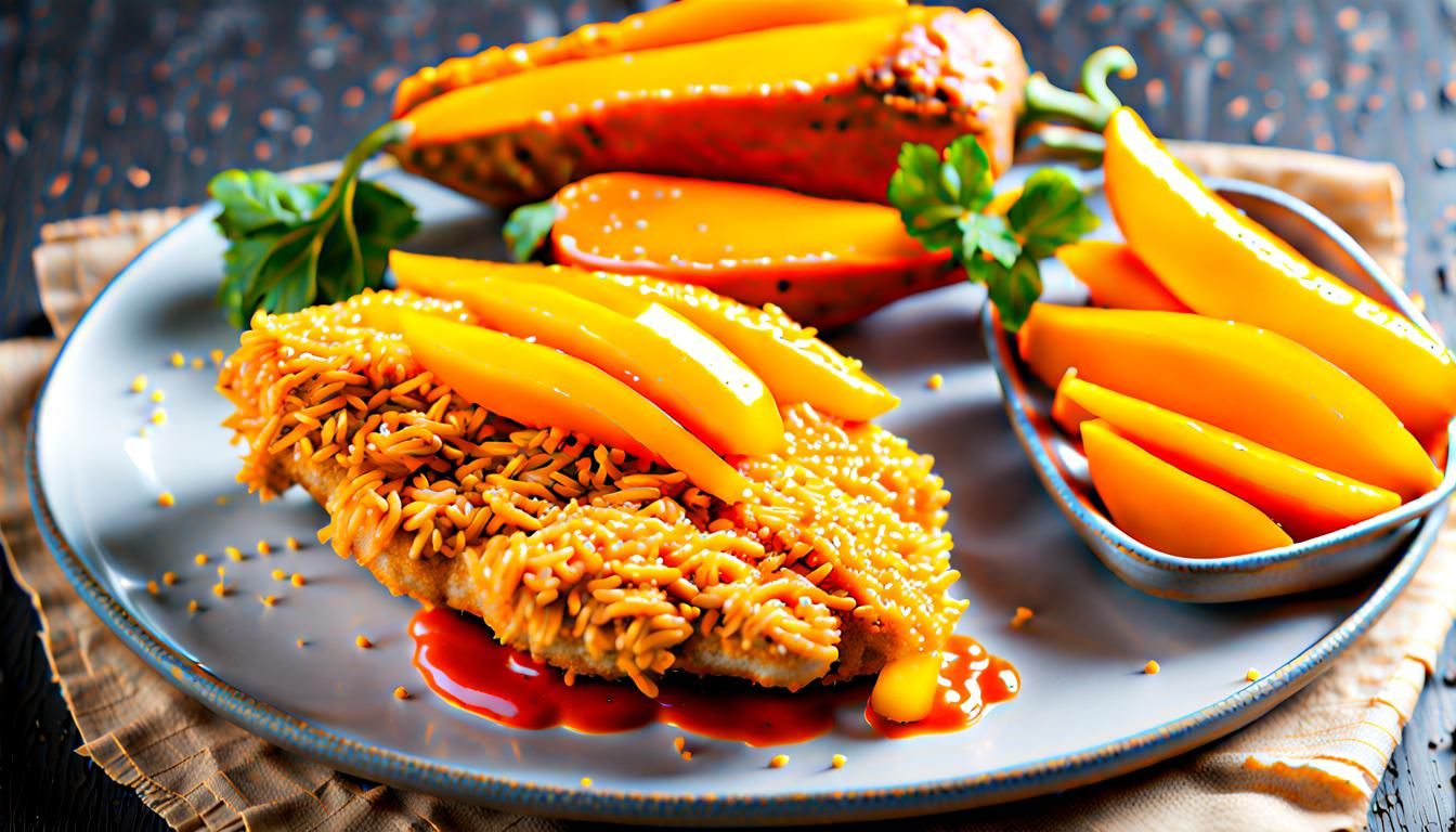 Hot Sauce Chicken with Mango: A Culinary Creation