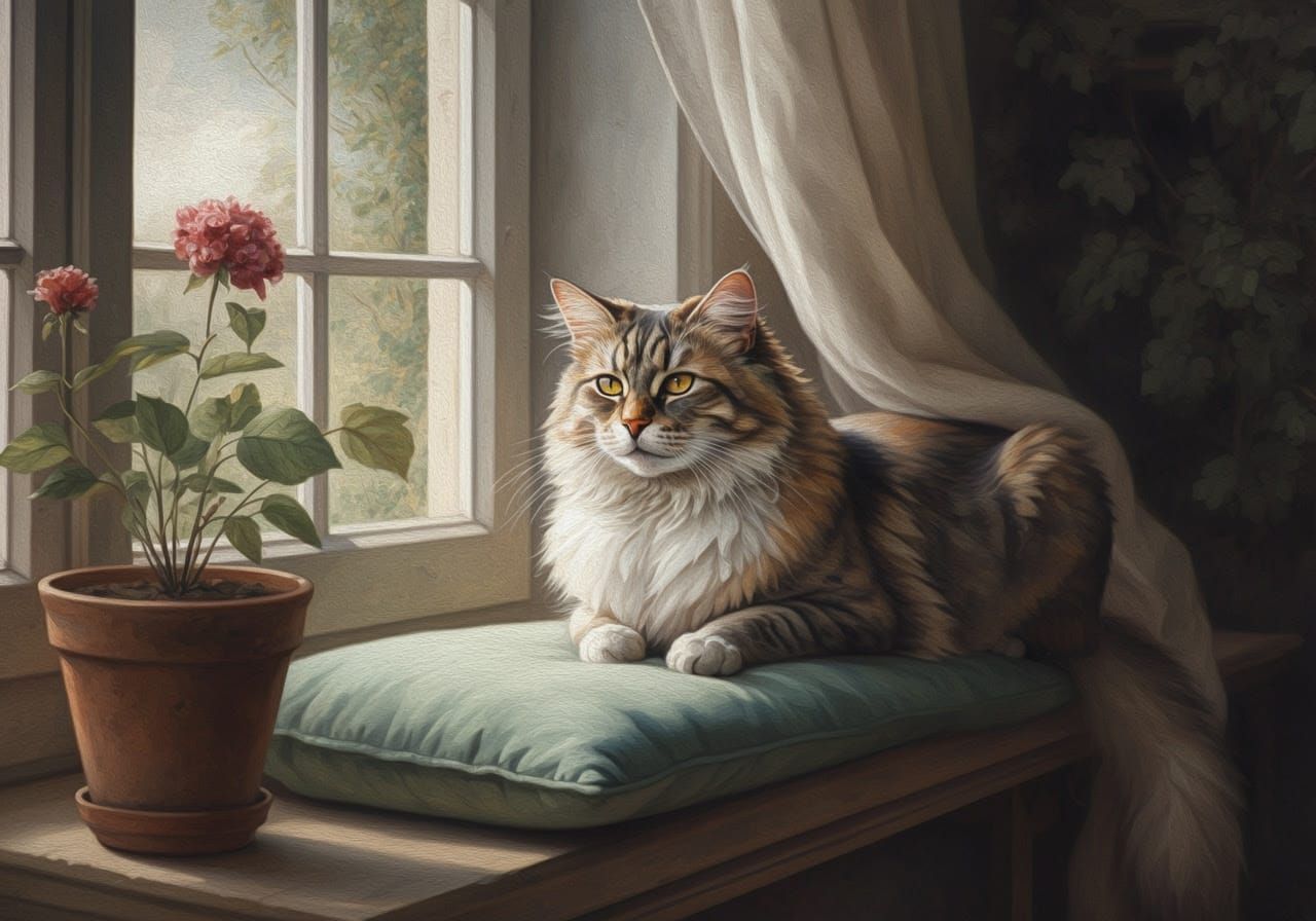 Challenge: Masterstroke – Animal Portrait Art