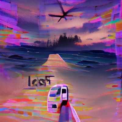 Abstract Canvas Depicting Loss and Emptiness