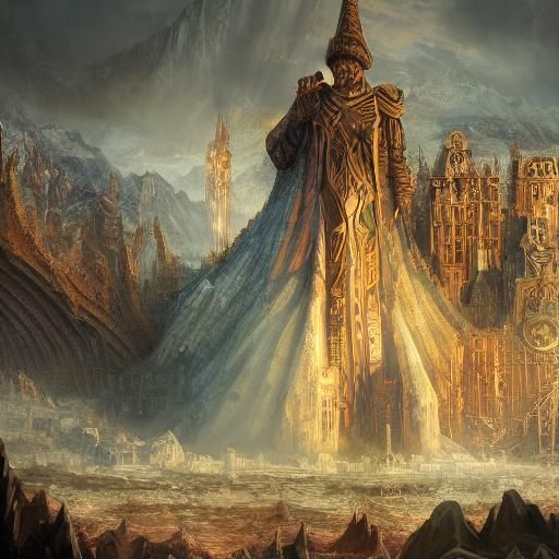 King Ivan Comforts Nikolai Radiwil in Vibrant Fantasy Landsc...