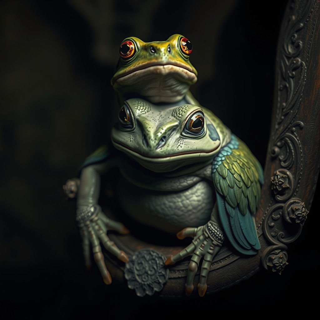 Mysterious Toad Seeks Solace in Grandiose Fantasy Asylum