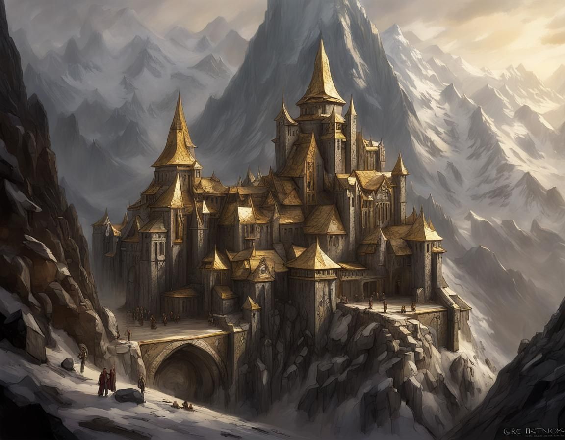 Erebor: Dwarven Kingdom in Stone and Silver