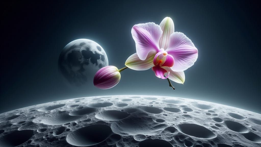 Lunar Orchid in Dreamy Enchantment Style