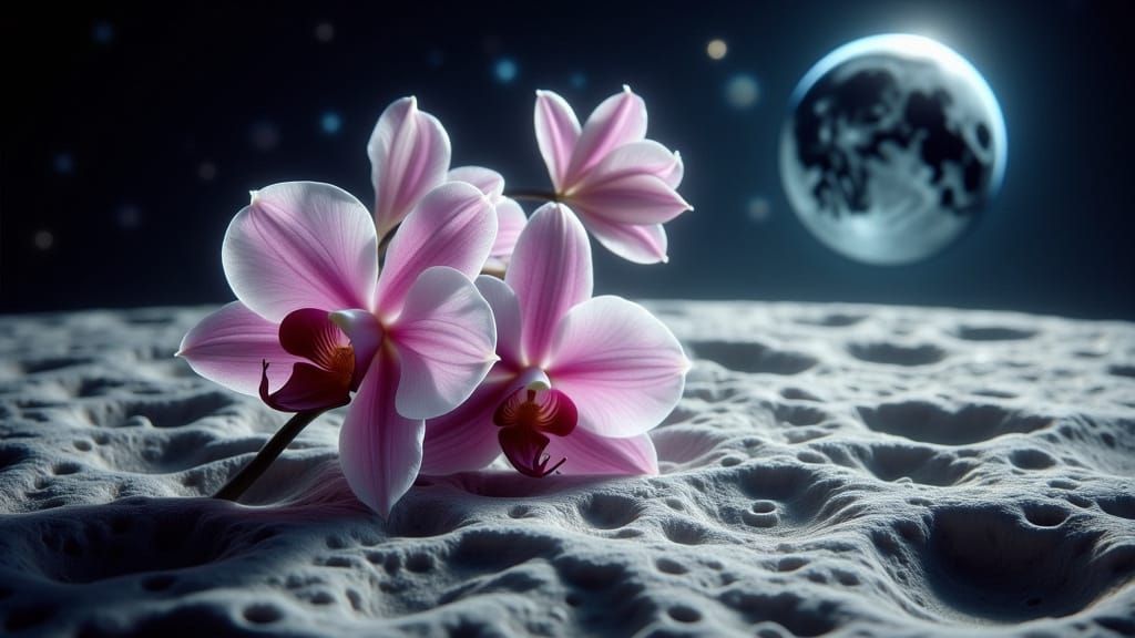Lunar Orchid in Dreamy Enchantment Style