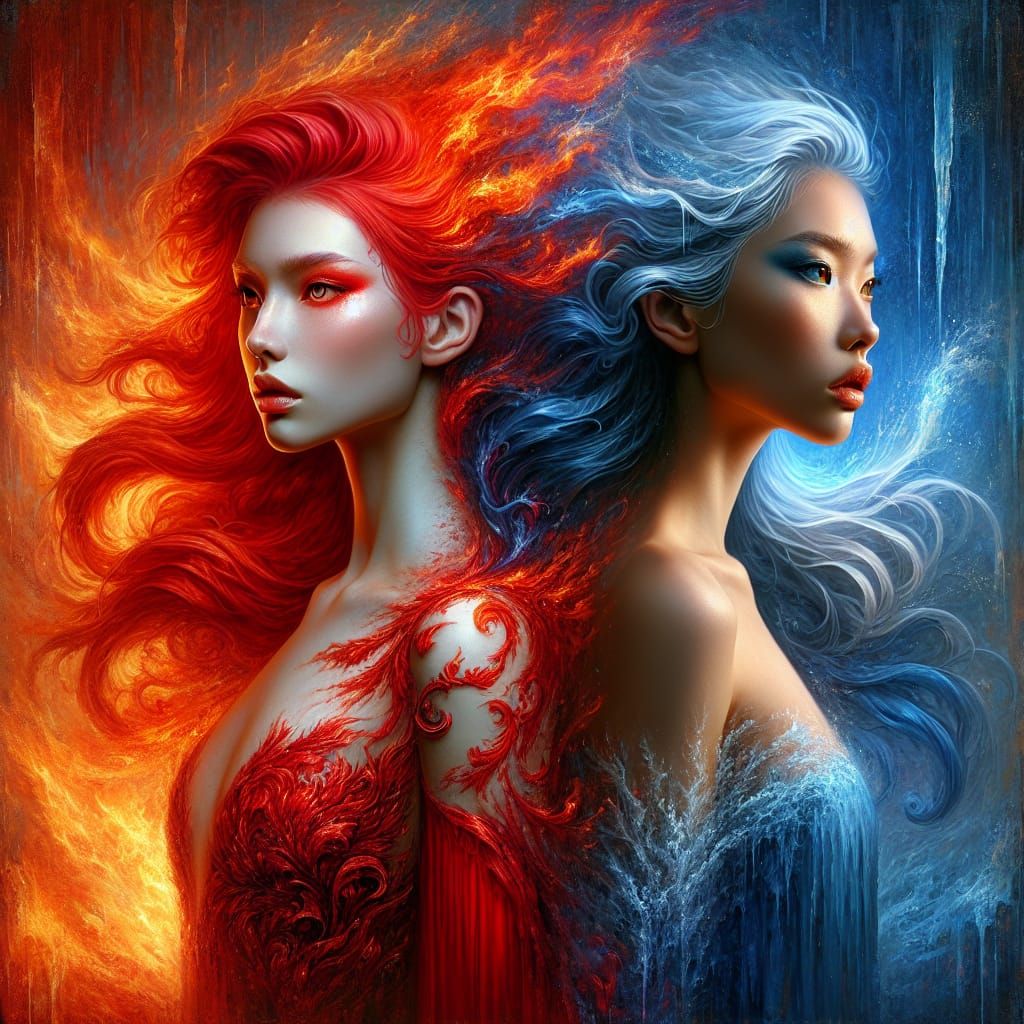 Fire & Ice Goddess