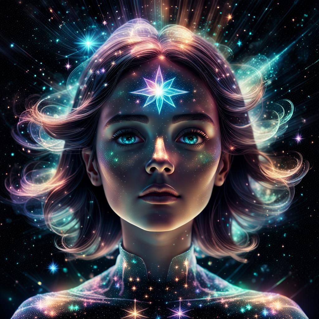 Transcendence, transparency, refraction of light in a 3d hol...