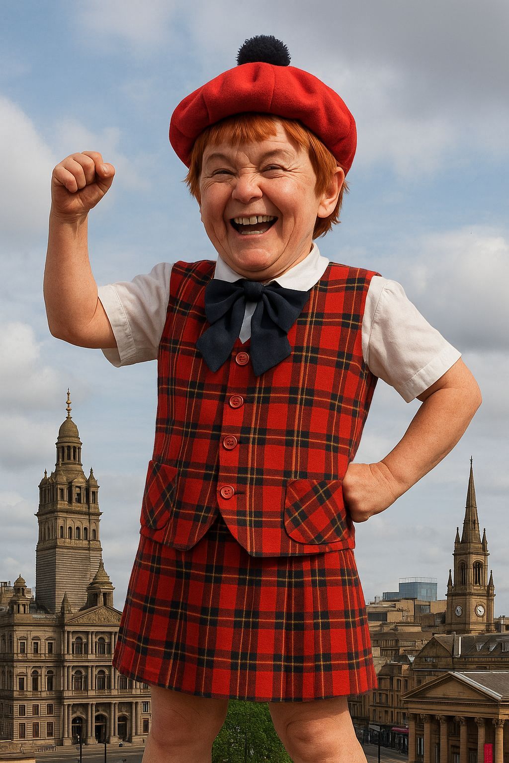 Colossal Statue Towers Over Glasgow