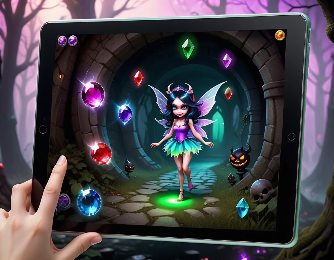 Tap to collect gems and free Drexy from this oubliette!