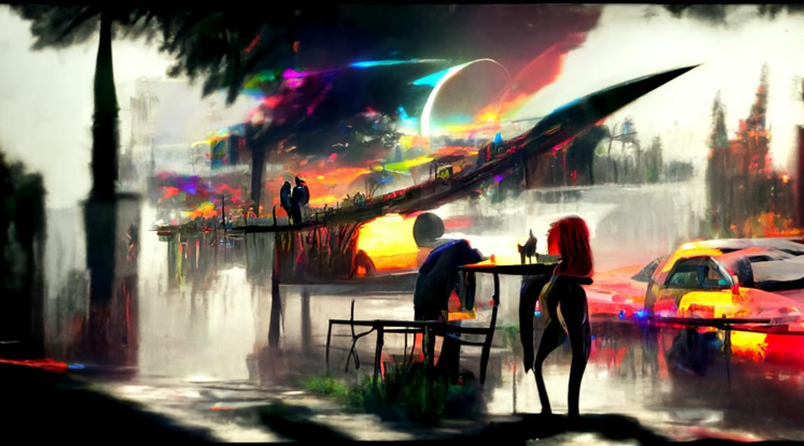 AI Generated Scene by VisionArt