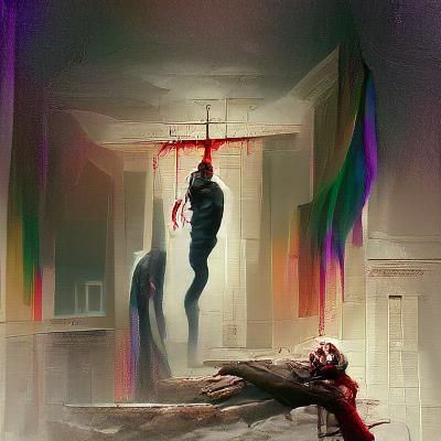 Sinister Fantasy Art: Homosexual Anguish