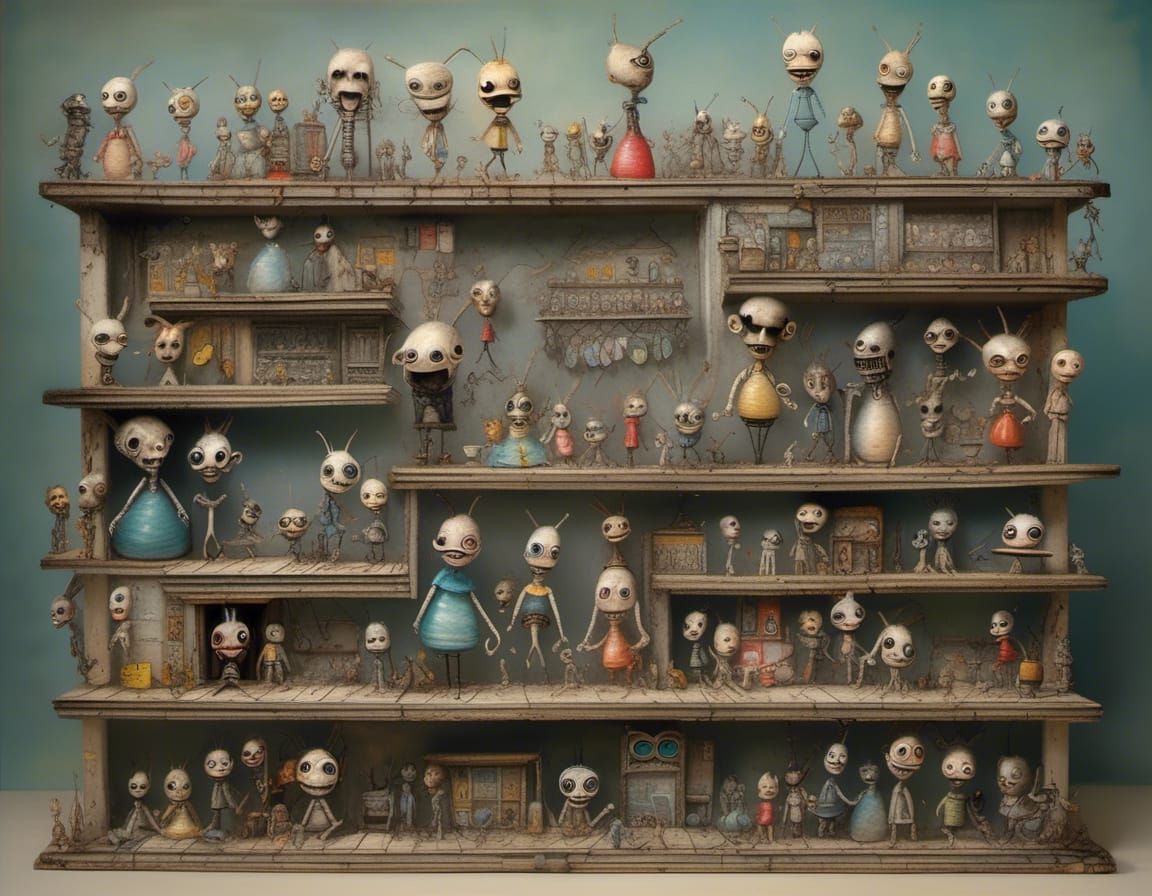 Abstract AI Image of Putting on Your Best Dress