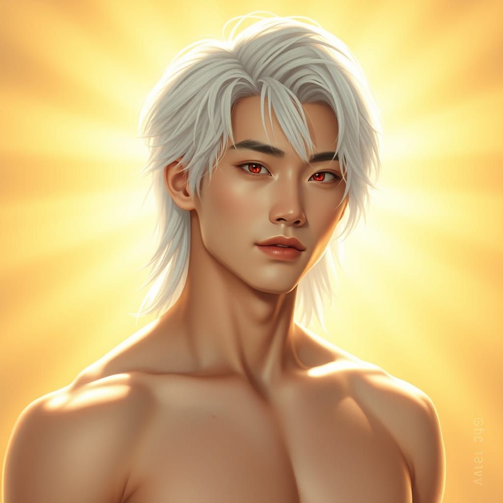 Ethereal Prince of Light in Soft Focus