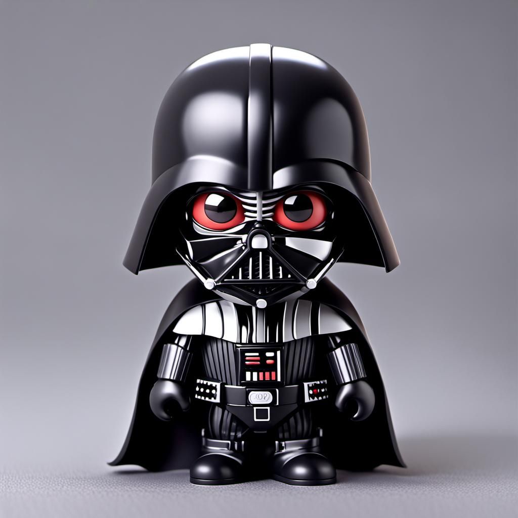 Chibi Darth Vader: Cute Star Wars Villain