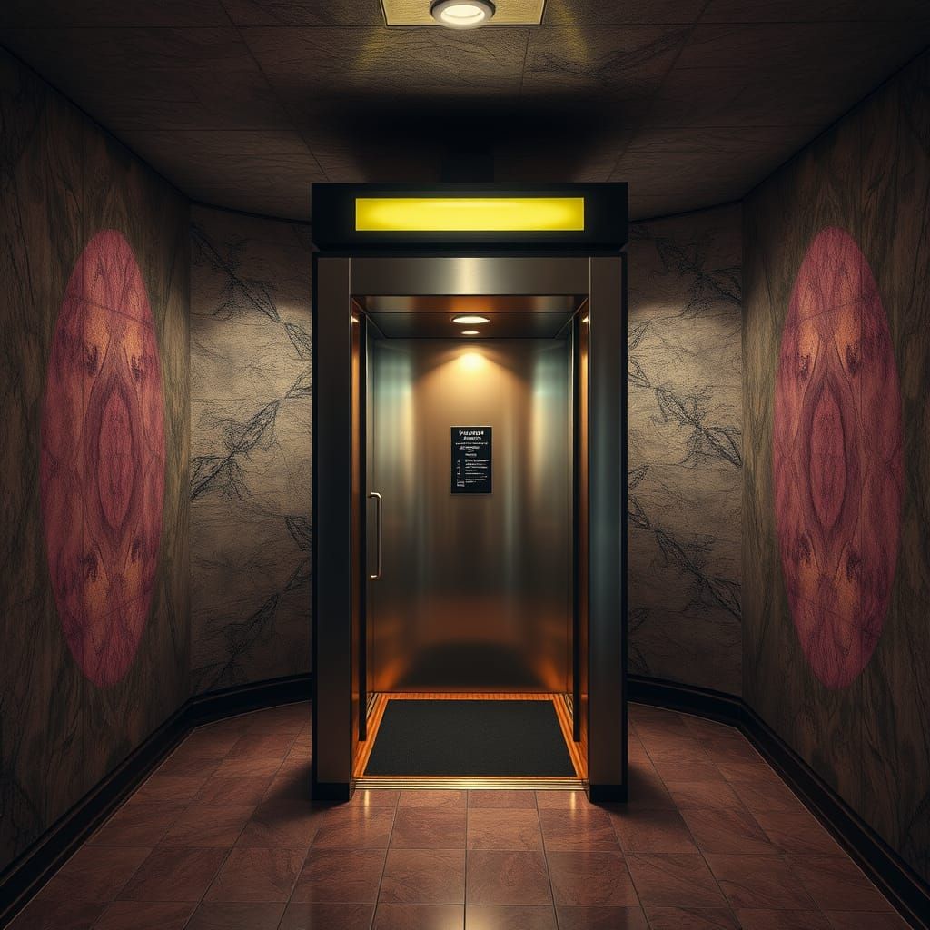 A Futuristic Teleportation Portal