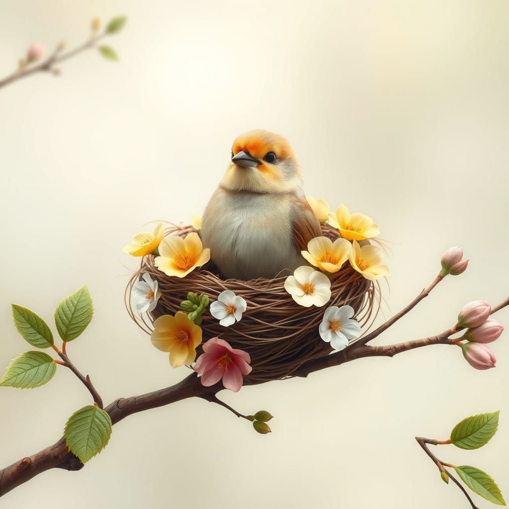 Elegant Flowered Bird's Paradise