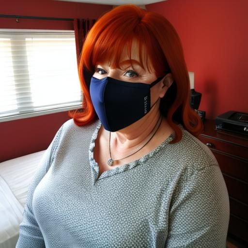 mask her beuty