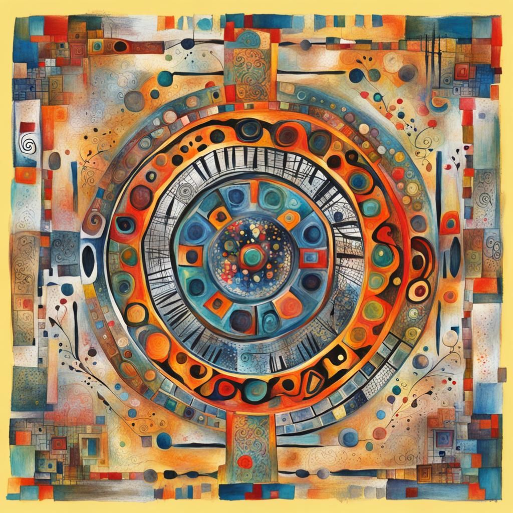 Abstract Asemic Design of Symbolic Worship