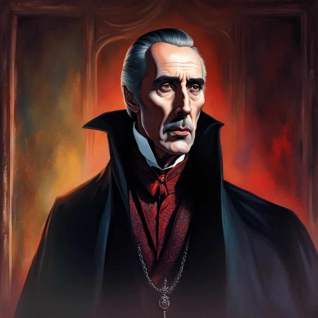 Christopher Lee as Dracula