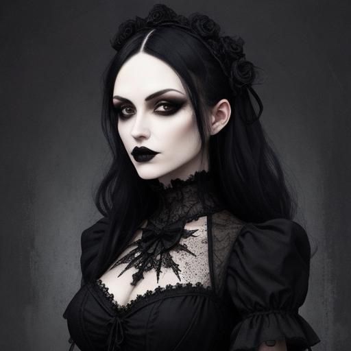 Gothic Girl Portrait