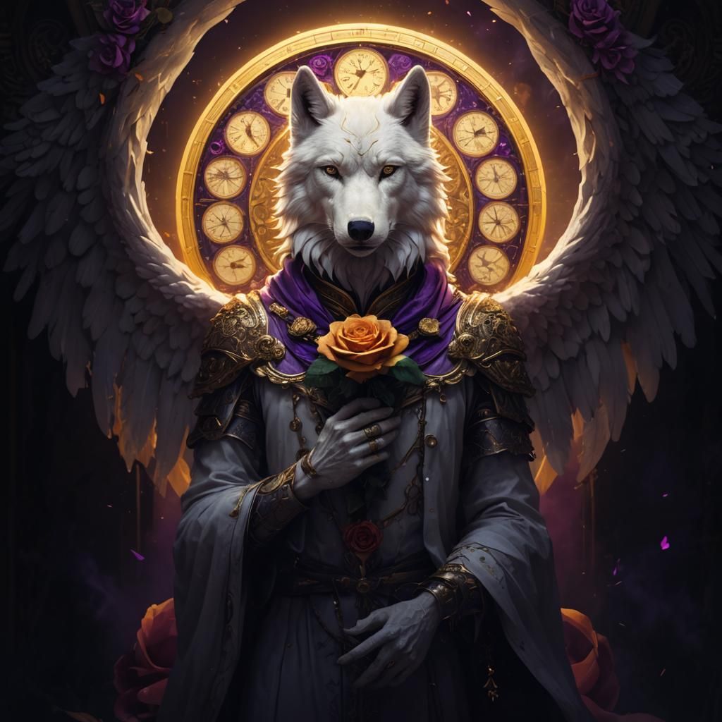 The Archangel of Knowledge: White7fang wolf the rose and han...