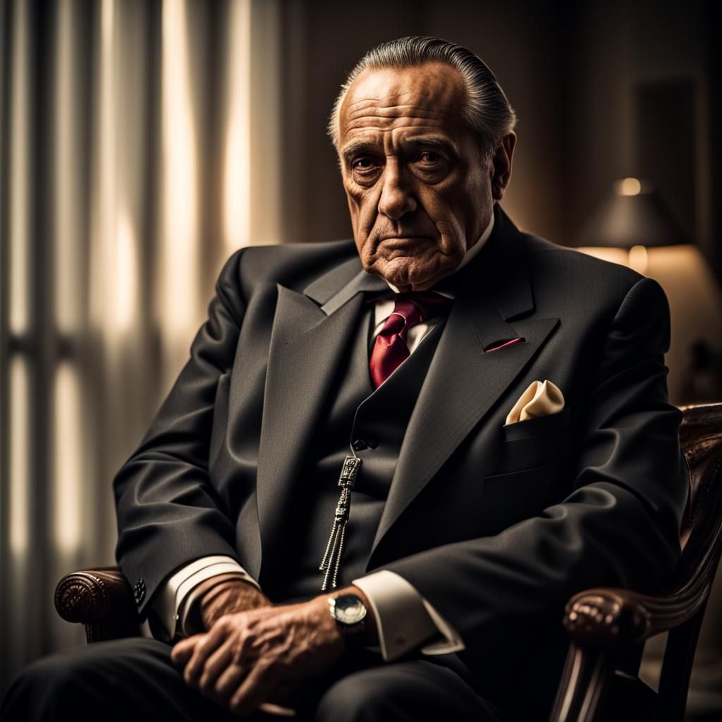 The Godfather: Professional Portrait in Natural Light