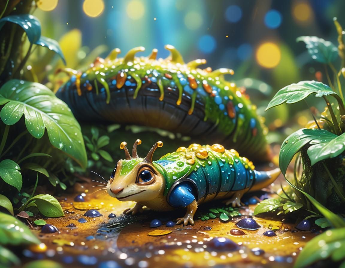 Slugs from Zootopia: Backpacking Adventure in 3D Animation