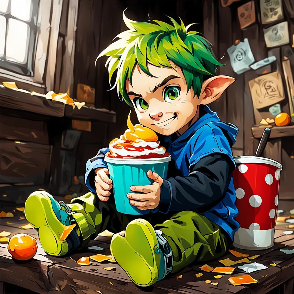 Image of Mischief Generated by AI