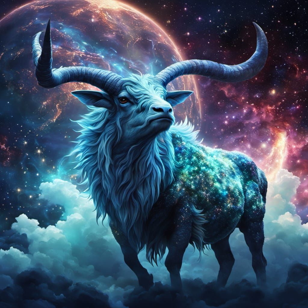 Lumaerion: Celestial Feline-Deer in Magical Realism