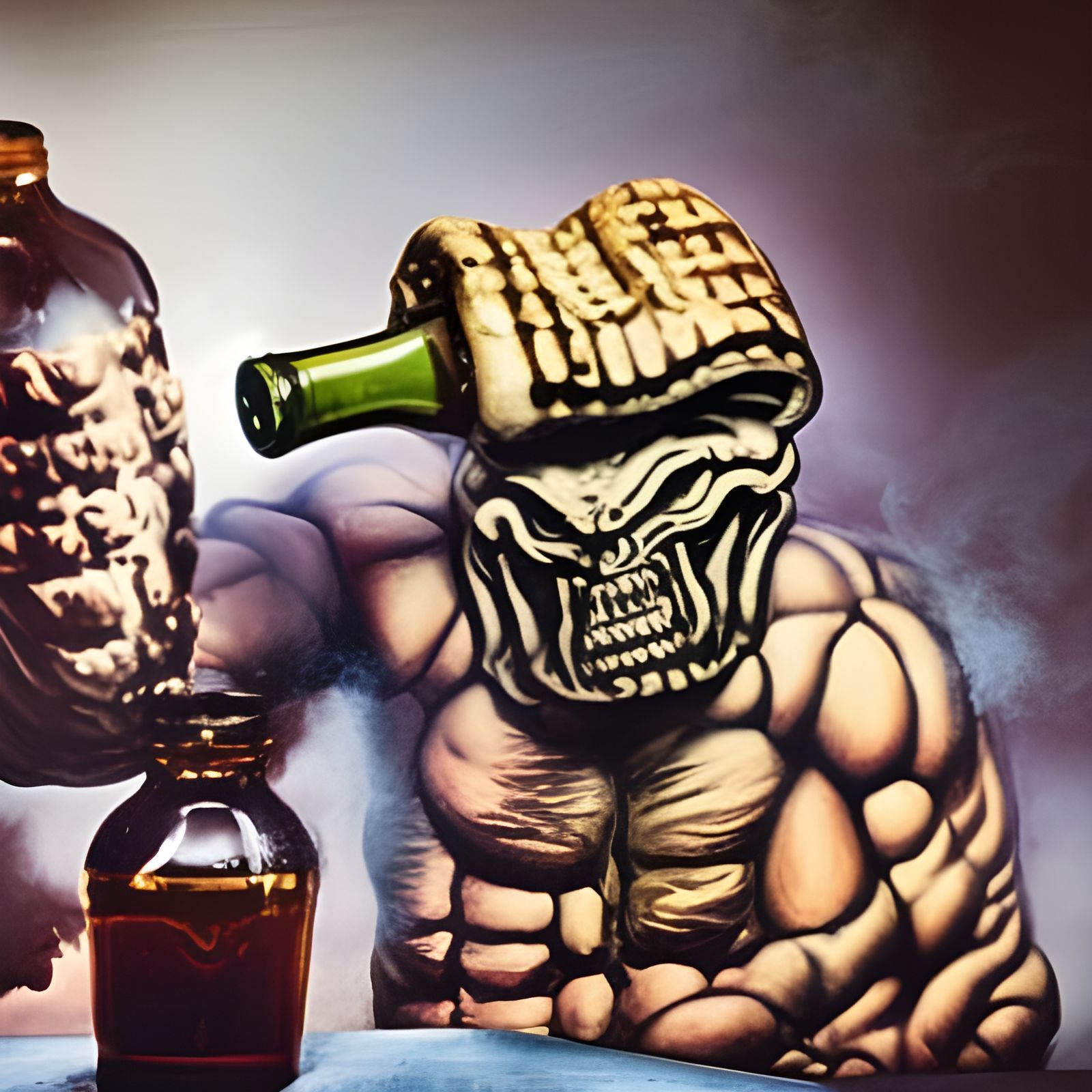 Intoxicated Waffle Man