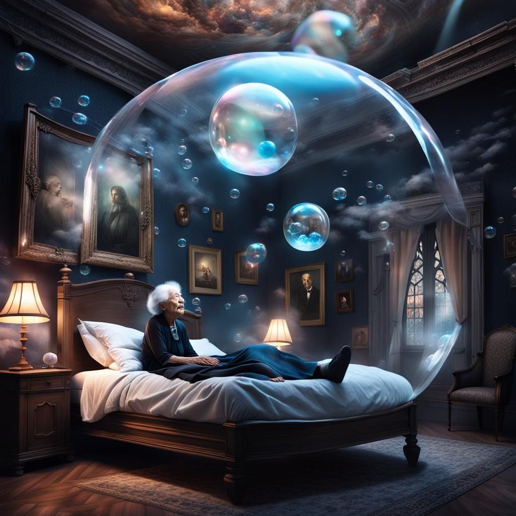 Lucid Dream: Gothic Bedroom Scene