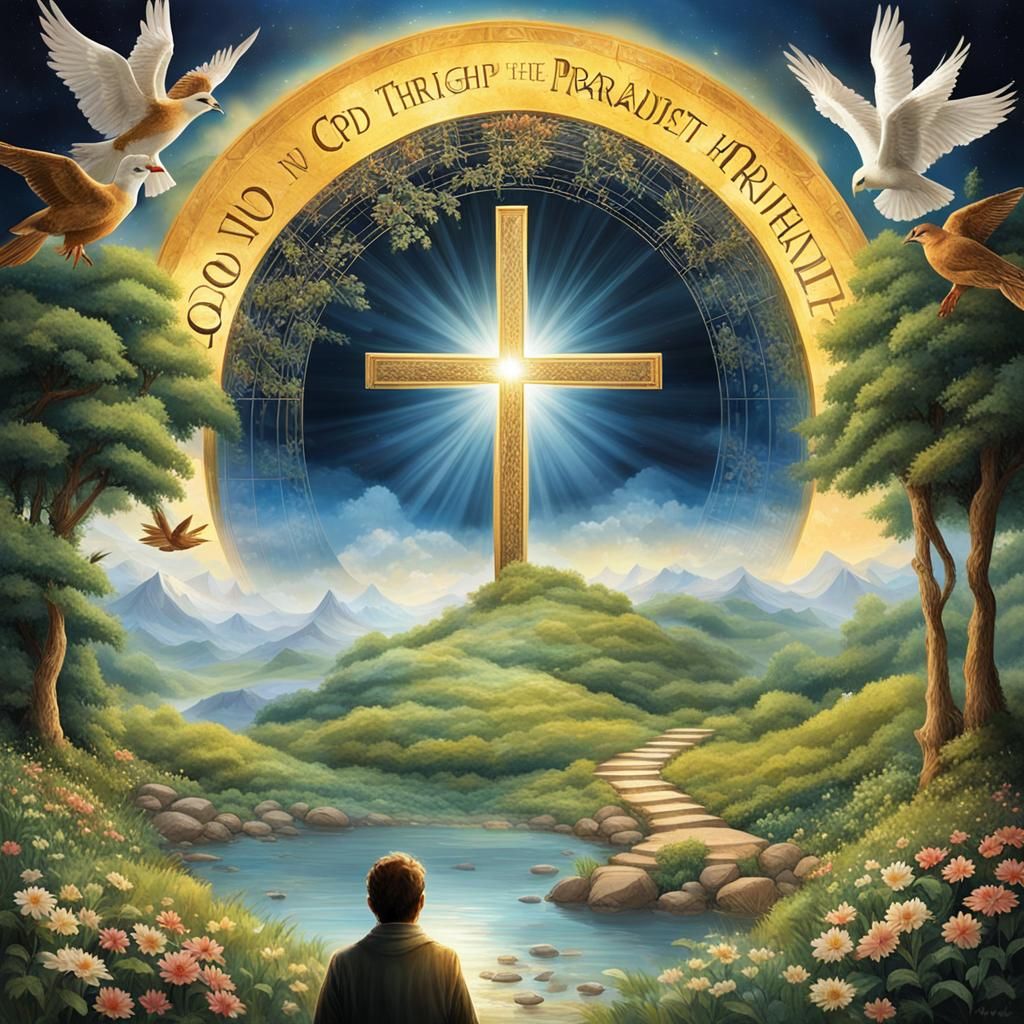 Neo-Impressionistic Vision of Paradise in Expressionist Styl...