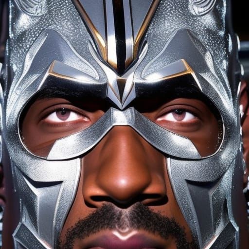 Elegant Man with Feather Wings in Fantasy Style