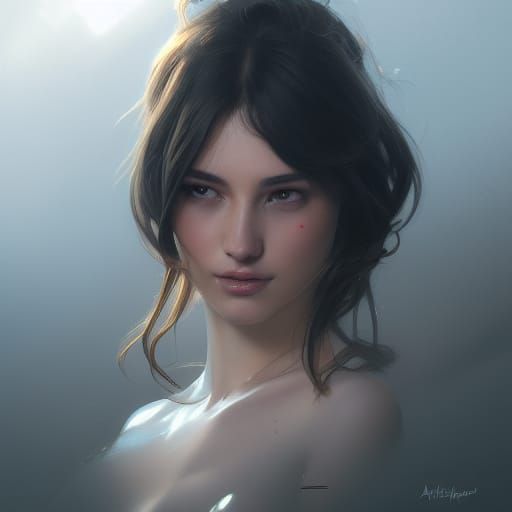 Hyperdetailed Portrait with Dynamic Lighting in 8K