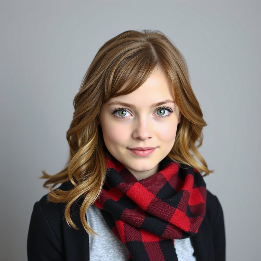 Elegant Woman in Soft Focus