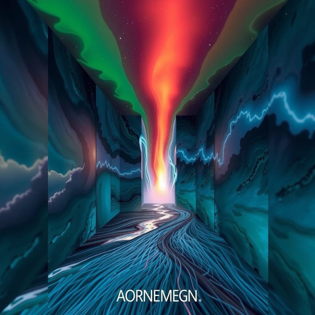 Surreal Image Space with Flowing Bifröst Clusters