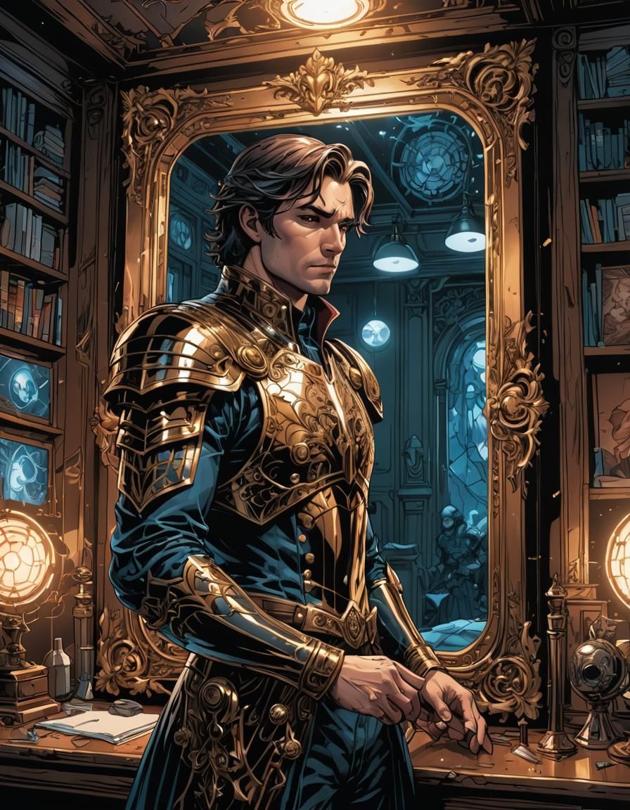 Mirror Master: Digital Comic Book Art