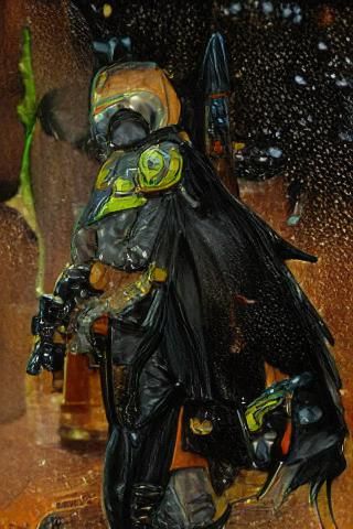 Stormtrooper Under Fire in Galactic Battle