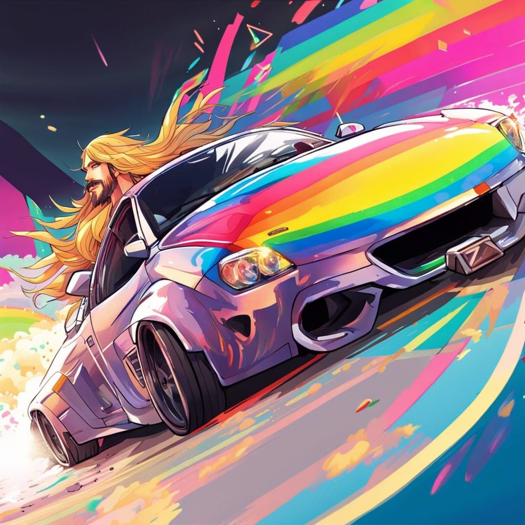 Jesus Christ The Anime: Rainbow Road Fury