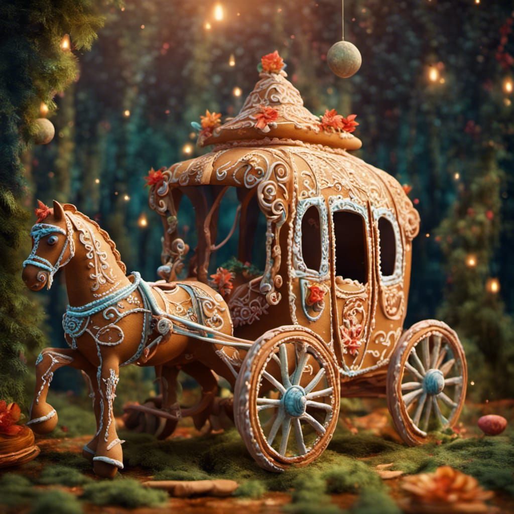 gingerbread carriage