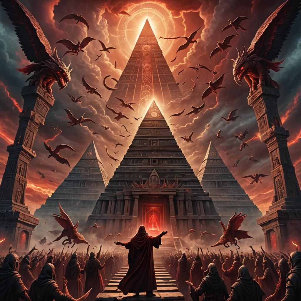 Temple of the Serpent Eye: a Matte Painting