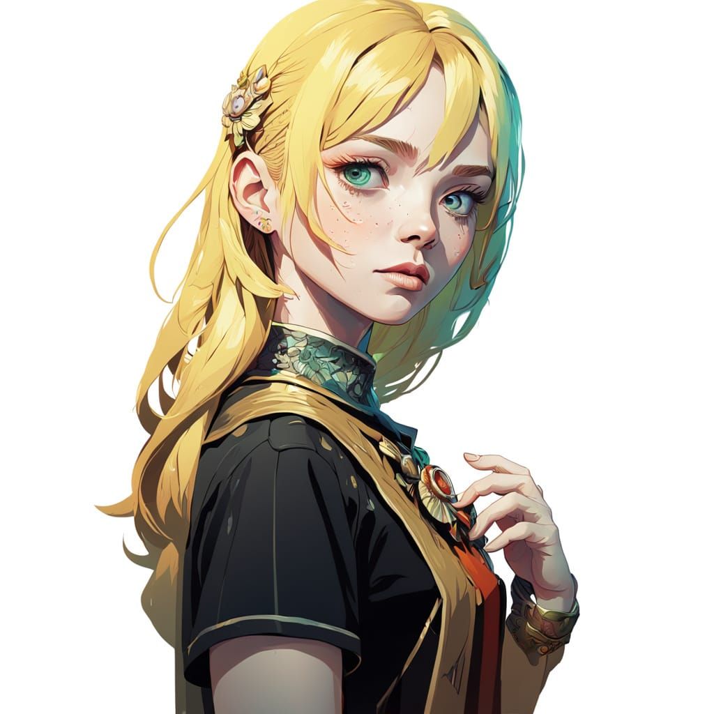 Ingrid: Hyperrealistic Concept Art Portrait
