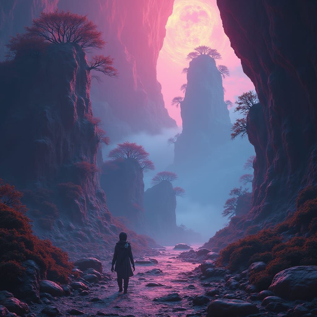 Mystical Dreamlike Scene in 8k Fantasy Art