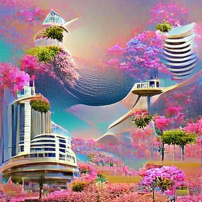 AI Generated Image of Utopia