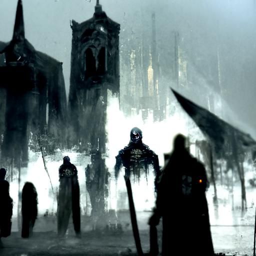 Sinister Warriors March on Glass Cathedral