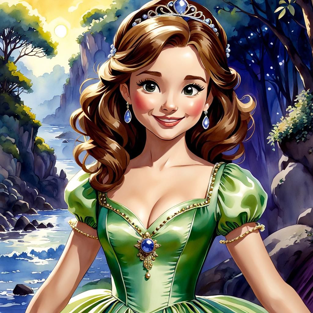 Cute Sofia from Sofia the First