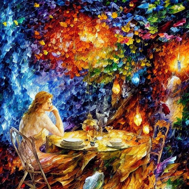 Dinner Decision: Hyperrealistic Surreal Digital Art