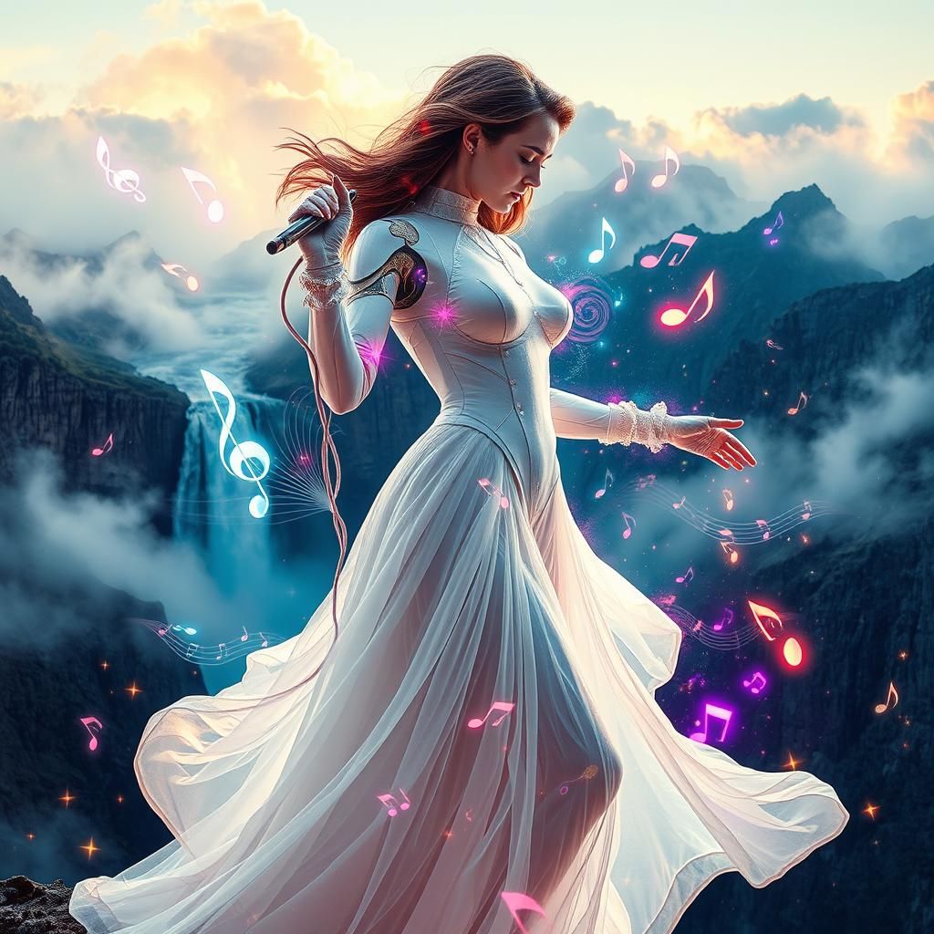 Robot Musician Descent in Abstract Dreamscape